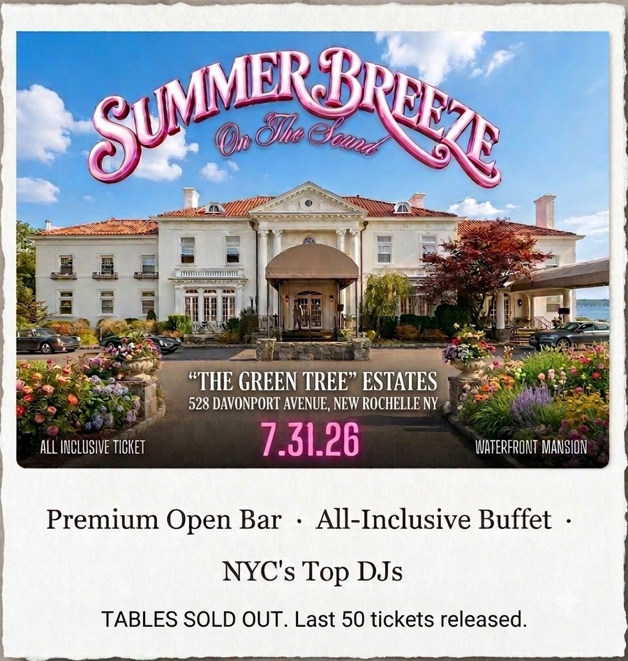 Summer Breeze on the Sound at Green Tree Estate — official flyer